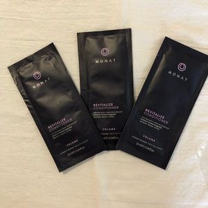 Monat Revitalize Conditioner; 3 samples